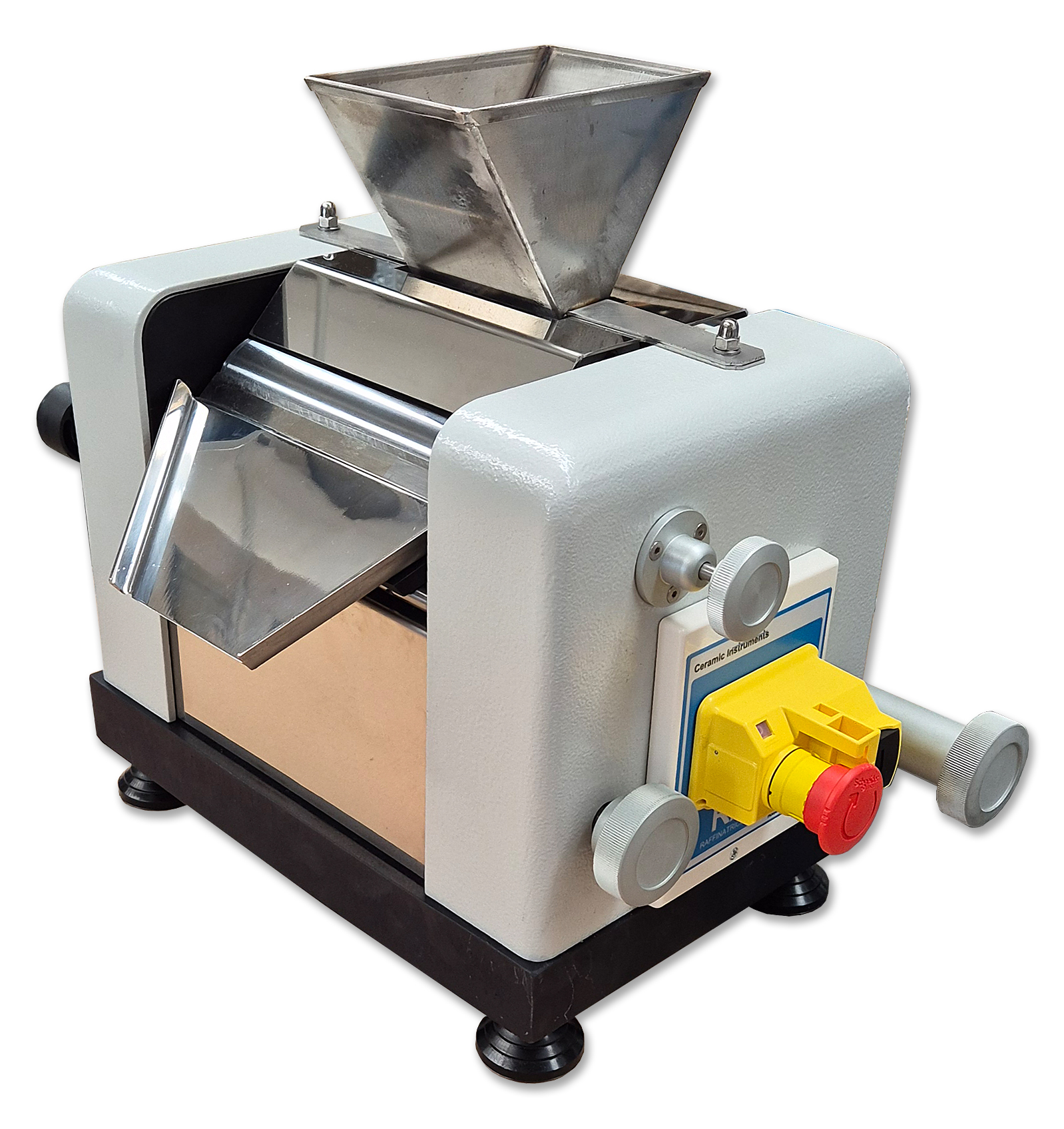  LABORATORY REFINING MACHINES WITH 3 ROLLERS